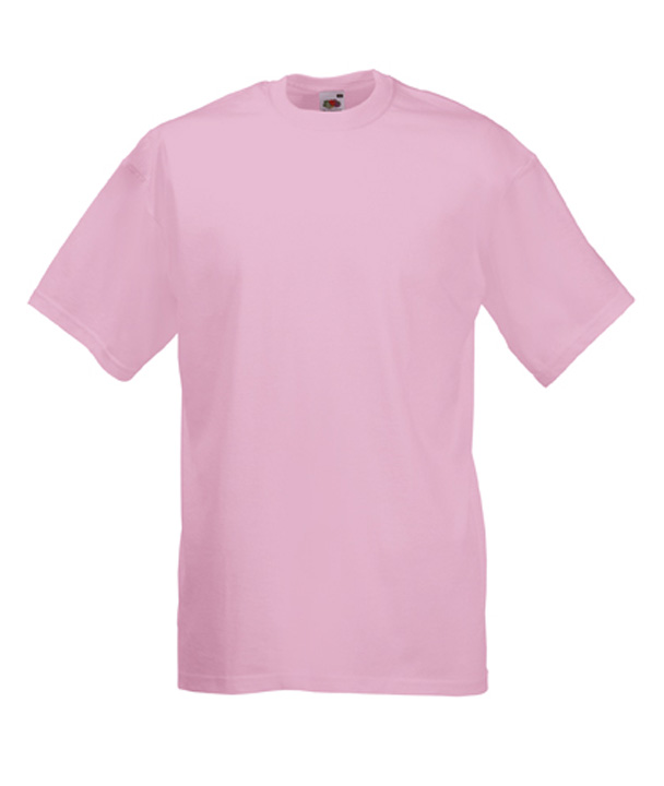 Fruit of The Loom Childrens/Kids Little Boys Valueweight Short Sleeve T-Shirt / 5-6 / Light Pink